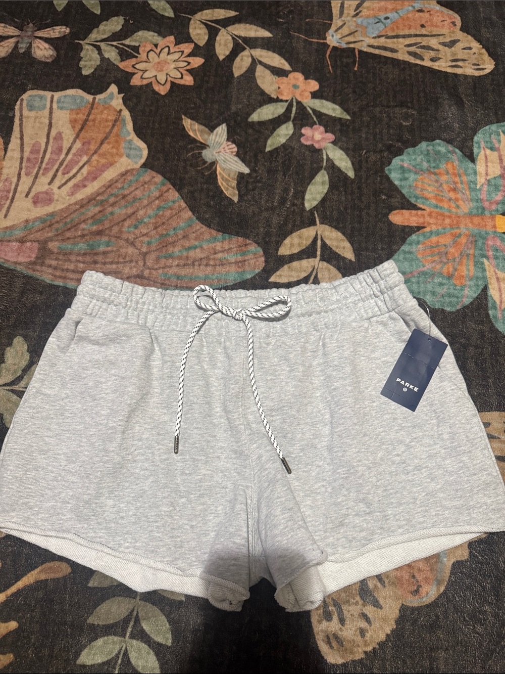 PARKE cotton sweat shorts